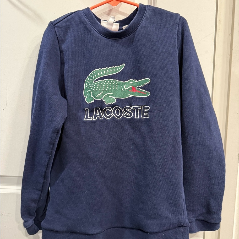 Lacoste Dark Blue Crewneck